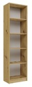 КНИЖНЫЙ ШКАФ 50 СМ ШКАФ-ПЕРЕХОДНИКИ ДЛЯ КНИГ ДУБ ARTISAN