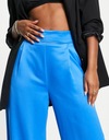 In The Style saténové modré nohavice defekt M Pohlavie Výrobok pre ženy