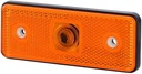 ПРЯМОУГОЛЬНЫЙ ГАБАРИТНЫЙ ФОНАР С ОРАНЖЕВЫМ ОТРАЖАТЕЛЕМ