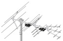 АНТЕННА DVB-T2 КОМБО A2810 5-12/21-48 ОВЧ/СВВ ДИПОЛ