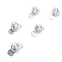 L TRACK TIE DOWN BOLTS 5PCS M10 X 30MM DOUBLE LUG РЕГУЛИРУЕМЫЕ СОЕДЕНИТЕЛИ DO KOLKOW  фото 7
