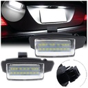 LED LEMPUTĖS VALSTYBINIO NUMERIO LAIKYKLIS PEUGEOT 4007 2007-2012 nuotrauka 3