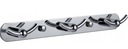 ВЕСЕЛКА ДЛЯ ВАННОЙ С 3 КРЮЧКАМИ VIGO CHROME BISK