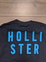 Hollister big logo unikat napis tył tshirt męski S Kolor wielokolorowy