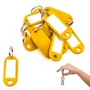 Брелок-ИДЕНТИФИКАТОР КЛЮЧИ КУЛОН, ЖЕЛТЫЙ