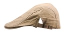 Мужская летняя плоская кепка бежевого цвета, воздушная, хлопковая, регулируемая - Pako Jeans