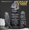 Древняя кузница гномов и миниатюры великих гномов-мастеров рун Highlands