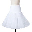 Halka Half -Hhalka Flucked White Tulle