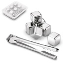 Металлические КУБИКИ ДЛЯ ВИСКИ для напитков, ЩИПЦЫ ДЛЯ ЛЬДА