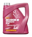 MANNOL DEXRON III АВТОМАТИЧЕСКИЙ ПЛЮС 4л.