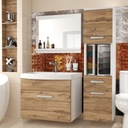 Мебель для ванной комнаты с ЗЕРКАЛОМ и РАКОВИНОЙ