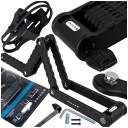 СКЛАДНИЙ ВЕЛОСИПЕДНИЙ ЗАМОК BIKE SECURITY MUVIKE FOLD KEY 950/7K