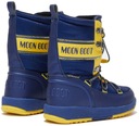 Moon Boot Chlapčenské snehule Biker Blue/Yellow 32 EAN (GTIN) 8050459954746