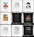 Футболка PILLOW PRL маленькая Fiat 126p гольф УЗОРЫ