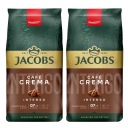 Кофе Jacobs Cafe Crema Intenso в зернах 2х1кг