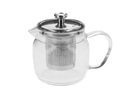 Стеклянный чайник с ситечком
