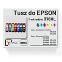 100% НОВЫЕ чернила 378XL в упаковке из 7 штук для Epson XP-8600 XP-8605 XP-8700
