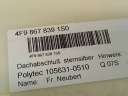 ЗАЩИТА ПОТОЛКА ПОТОЛКА PODSUFITOWKI АЛЬКАНТАРА AUDI A6 RS6 C8 УНИВЕРСАЛ  фото 9