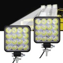 ФАРА РОБОЧА 16 LED (СВІТЛОДІОД) ГАЛОГЕН 48W 12V 24V ДІОДНА  фото 9
