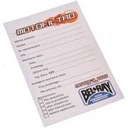 Наклейка с заменой фильтра и замены масла