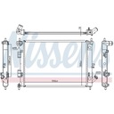 CHLODNICA, SISTEMA DE REFRIGERACIÓN DEL MOTOR NISSENS 67555 