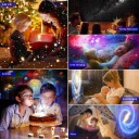 SPOTLIGHT KOSMOSU GALAKTYKI GWIAZDZISTEGO NIEBA LIGHT BULB NOCNA FOR CHILDREN  photo 8