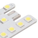 3 ШТУК КОМПЛЕКТ 48SMD 39LEDS ЛАМПОЧКА DO CZYTANIA САЛОНА АВТОМОБИЛЯ 12V RE  фото 7