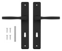 РУЧКА ДЛЯ ДВЕРИ 72 KEY, ЧЕРНАЯ ADGO