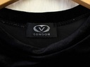 V LONDON Sweterek jak bluza lekki połysk otwarcie zamkiem na dekolcie r S/M Kod producenta Sweter