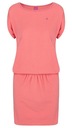 Šaty Loap Abvika - H08H/Sh Pink Príležitosť na bežné nosenie