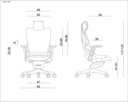 Эргономичное офисное кресло Wau 2 для здоровья позвоночника