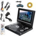 ПОРТАТИВНЫЙ АВТОМОБИЛЬНЫЙ ВИДЕОПЛЕЕР DVD VCD MP3 HD ТВ ВИДЕО 7,8 дюйма 800*480 USB