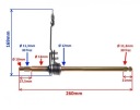 SHAFT CHANGES PROGRAMS PITBIKE MRF 80 LIFAN LF 86  photo 6