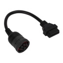 КАБЕЛЬ З'ЄДНАНА OBDII 16PIN DO 9PIN ЖІНОЧИЙ J1939 DO DIAGNOSTYKI АВТОМОБІЛЯ  (18281869741) фото min 5