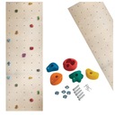 ŚCIANKA WSPINACZKOWA DO POKOJU DOMOWA PANEL 75X75 CM DLA DZIECI WHITEOAK