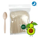 Одноразовые столовые биофазы, 24 ПК