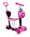 ТРЕХКОЛЕСНЫЙ СВЕТОДИОДНЫЙ БАЛАНСИРОВОЧНЫЙ СКУТЕР 5в1 BIEDRONKA