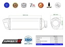 450 MT 2024 - 2025 (EURO 5+) COMPLETE SYSTEM COLLECTOR EXHAUST MUFFLER S6  photo 6