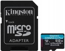Kingston microSDXC Canvas Go! Плюс 512 ГБ + адаптер (SDCG3/512 ГБ)