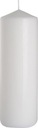 Свеча BISPOL белая цилиндрическая 80/250