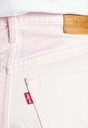 Dámske džínsové nohavice LEVI'S ružové 28x27 Strih iný