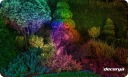 4x садовый светодиодный светильник для наружного освещения вбиваемый в землю с RGB-лампой