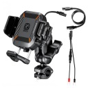 КРІПЛЕННЯ МОТОЦИКЛЕТНИЙ NA ТЕЛЕФОН KEWIG M33-A1, ЗАРЯДКА 15W, IP66, 360°  (18177625682) фото min 15