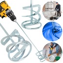 MIESZADŁO MIESZARKA MIESZALNIK STALOWE 80 mm DO FARB ZAPRAW KLEJU SPIRALNE