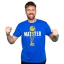 Т -футболка Lech Poznań Majster 2025 Blue Plock Champion Kolejorz