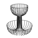 ДВУХЯРУСНАЯ КОРЗИНА ДЛЯ ФРУКТОВ, ПОДСТАВКА ДЛЯ ЧАШ