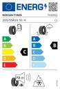 1x PNEUMATIKY 205/55R16 Nokian Tyres odolné 1 Profil pneumatík 55