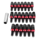 20 PCS BOULONS AVEC EMBOUT STUD SYNTONISEUR STYLE VIS SRUBOWE KO M14X1,25 GWINphoto 14