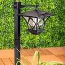2x SOLÁRNA LED ZÁHRADNÁ LAMPA VYSOKÁ 1,5M VONKAJŠÍ STĹPIK VYSOKÝ Počet kusov 2 ks