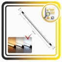 ФАРА LED (СВІТЛОДІОД) ГЕРМЕТИЧНА 120CM IP65 36W 6500K 3820LM DO GARAZU MAGAZYNU ЧОРНА  (18053783613) фото min 7